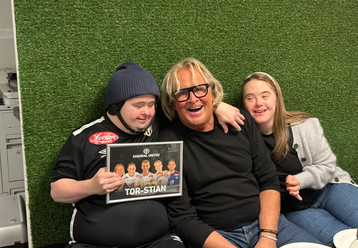 Tor-Stian, Rasmus og Ida er gode vener