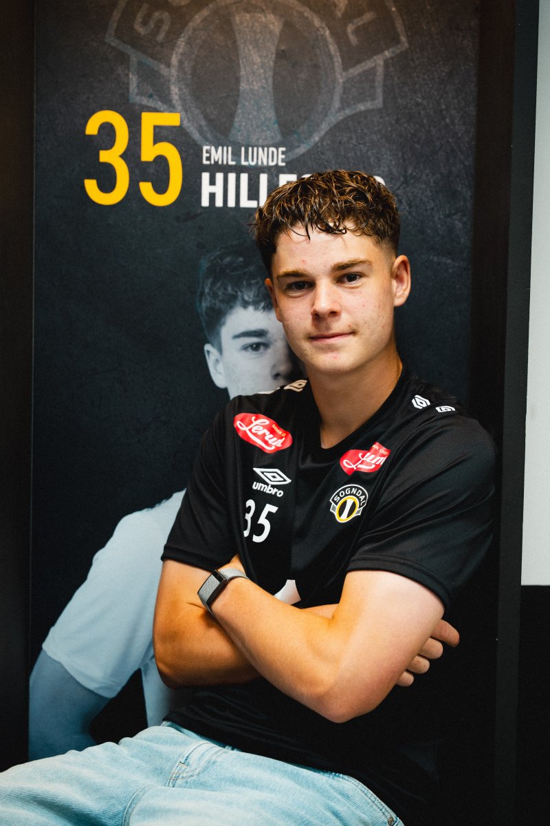 Emil Lunde Hillestad med ny kontrakt.