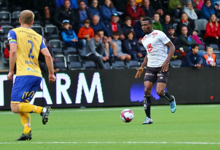 Sogndal - Jerv 2018 017 Akeem Latifu Foto Rune Sjøberg