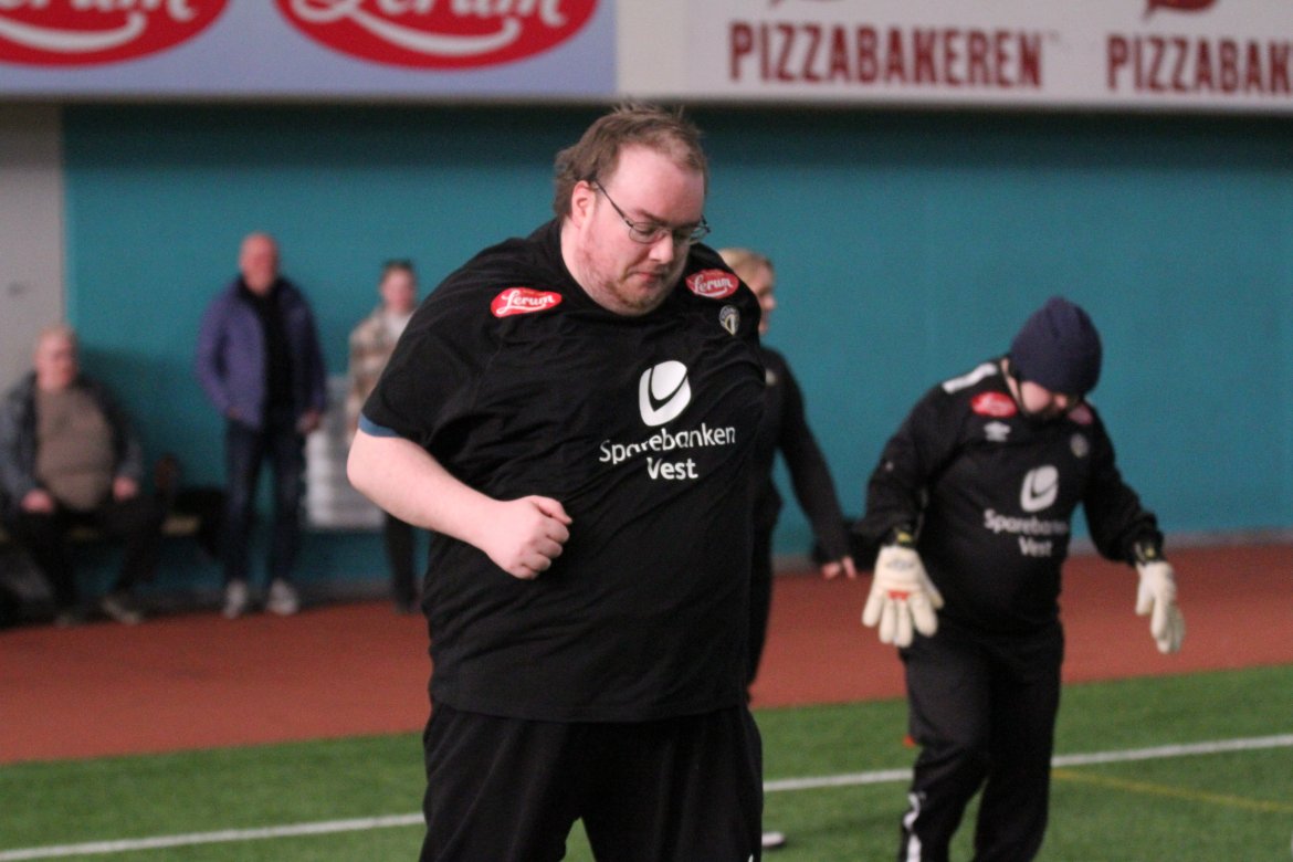 Tor Magnus gir alt på trening