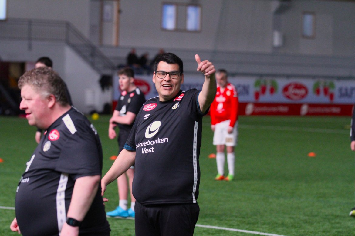 Espen er nøgd med kampen