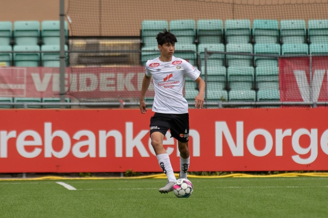 Mats Skjeldestad i aksjon