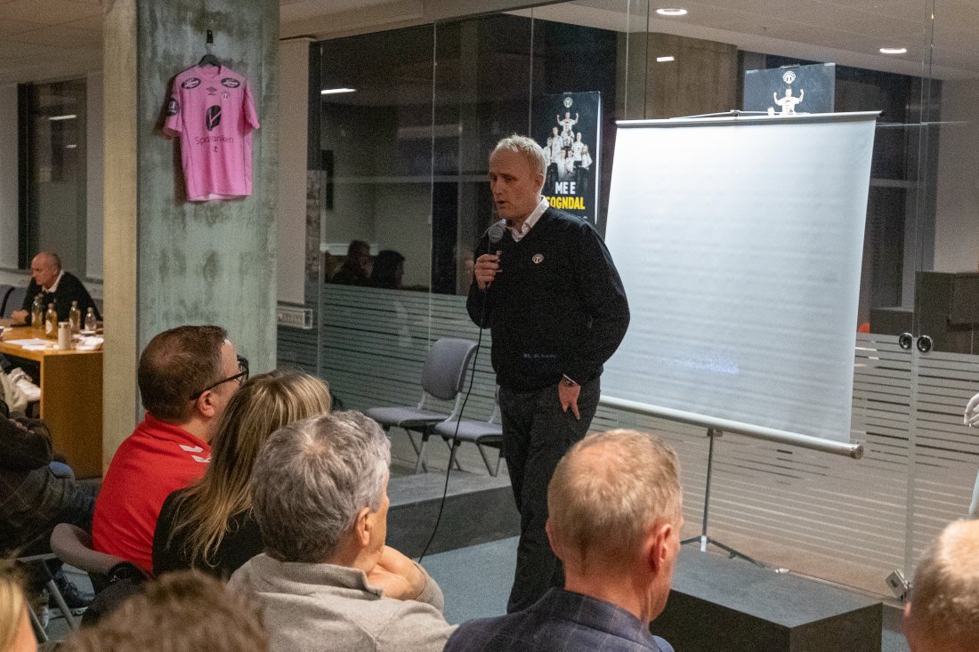 Dagleg leiar Gisle Olsen på Kick off 2025