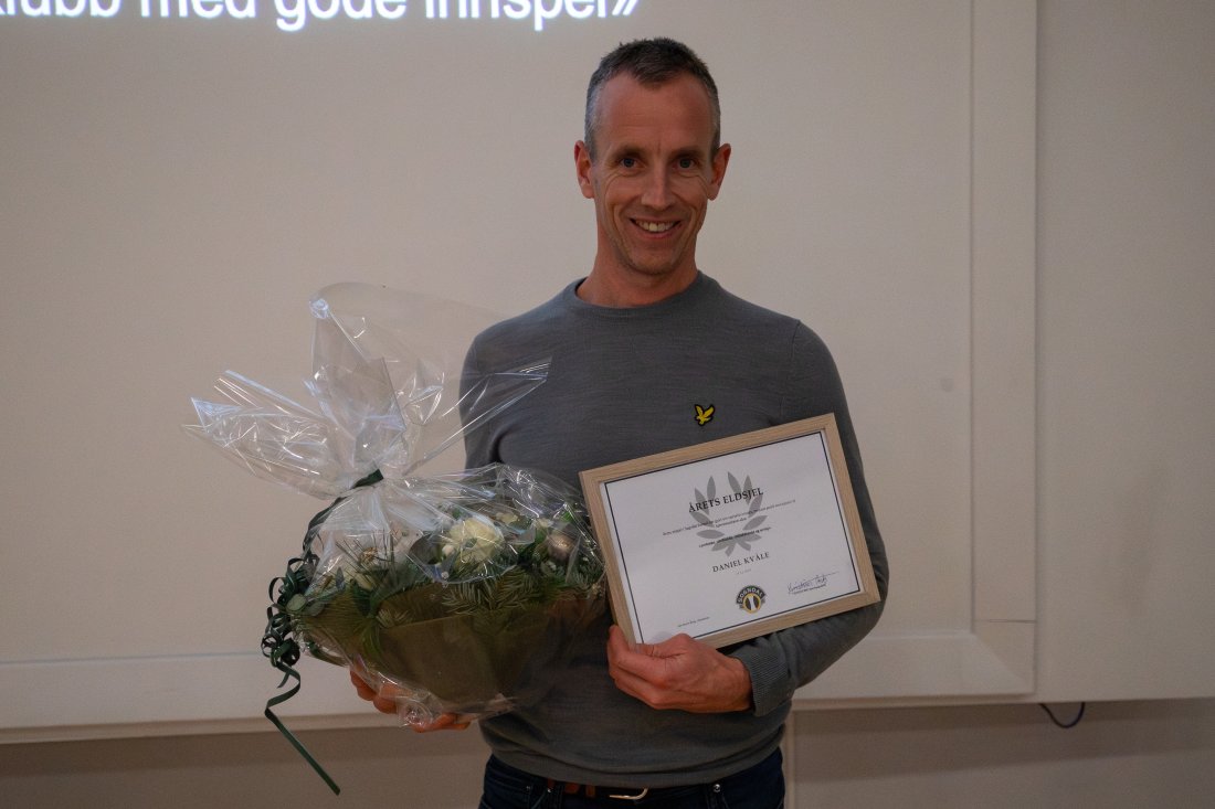 Daniel Kvåle er årets eldsjel